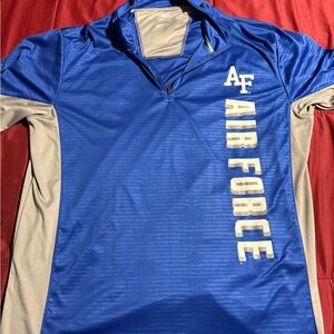 Air Force Blue and Gray Shirt